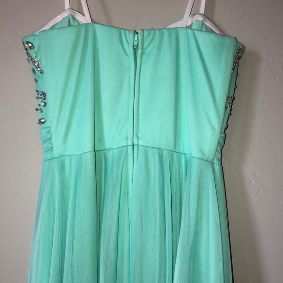 strapless formal dress - Picture 4 of 5